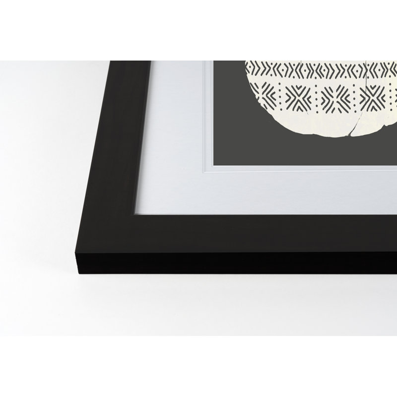 Cream Pumpkin Halloween Canvas Print with Plastic Frame