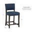 Tabouret de comptoir Hermon-1392024843