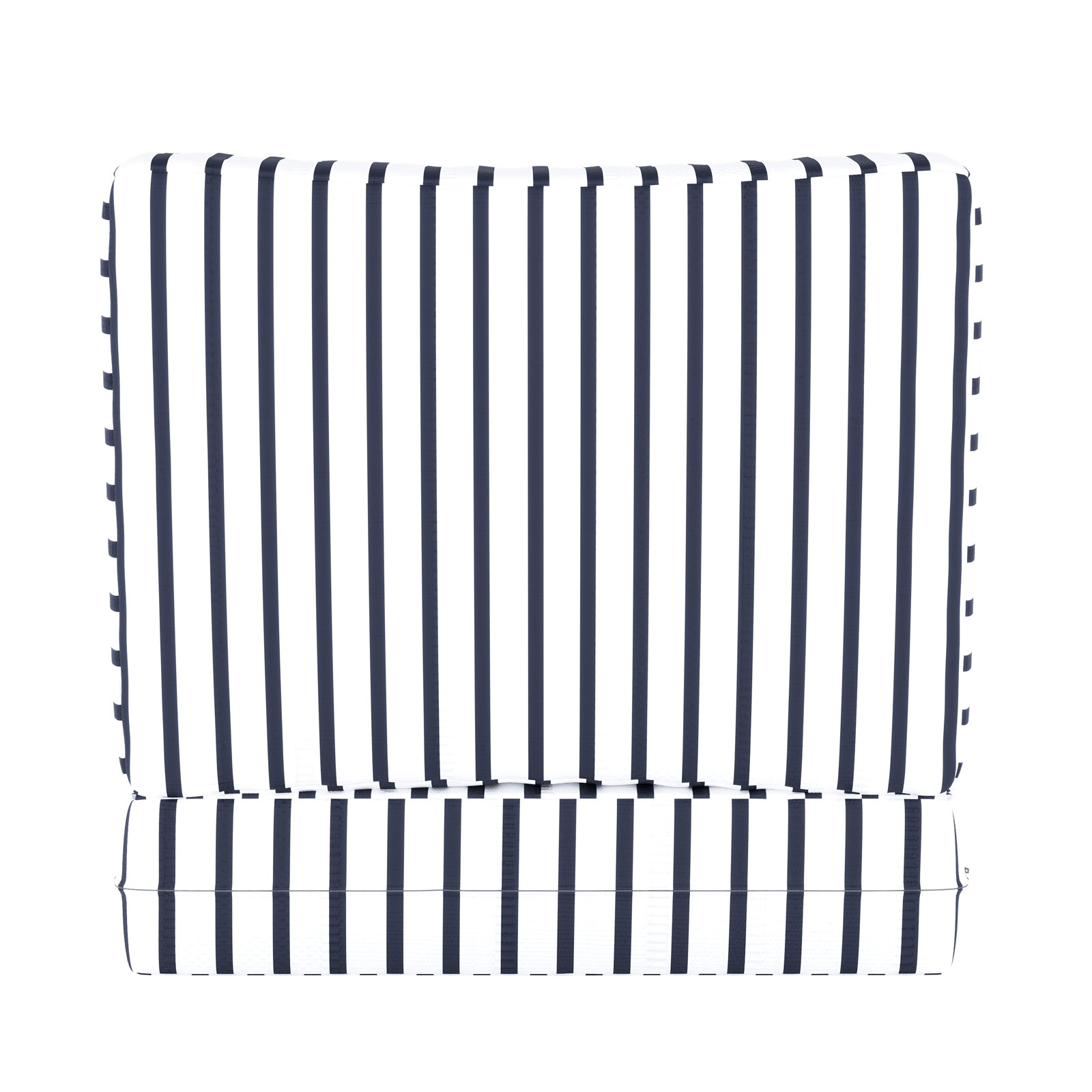 Amala Sunbrella® Seat and Back Cushion, 25" W x 5" D, Sunbrella Lido Indigo
