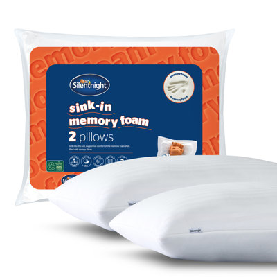 Silentnight Sink In Memory Foam Shell Pillows