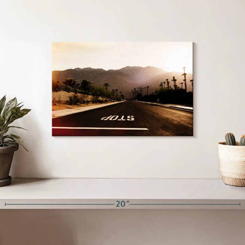 Palm Springs Highway, H 8 po x l 12 po