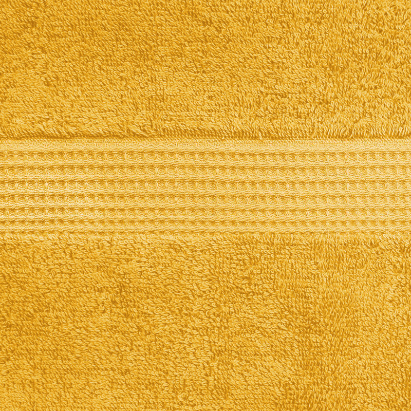 Peryl Hand Towel Super Absorbent 550 gsm Luxury Egyptian-Quality Cotton 50x85, Yellow