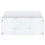 36-in White Under Cabinet Range Hood With Charcoal Filter