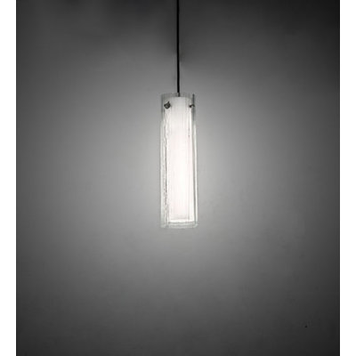 Dannelley 1 - Light Nickel Cylinder Pendant
