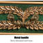 Commodes et commodes rectangulaires en bois manufacturé vert