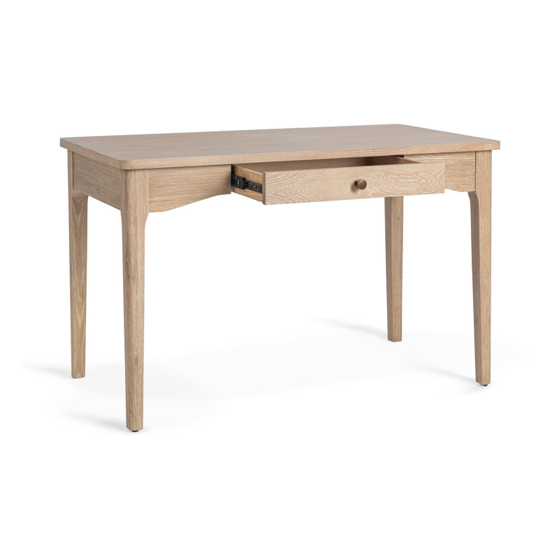 Allysyn Oak Wood Writing Desk