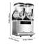 12Lx2 Tank Commercial Slushy Machine Margarita Smoothie Frozen Drink Maker
