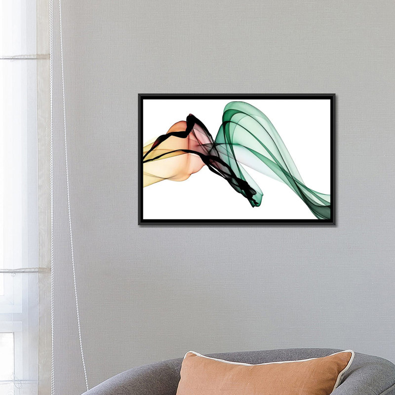 «Invisible World I», impression sur toile, H 18 po x l 26 po x P 1,5 po, Toile avec cadre noir