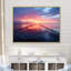 «Pink and Blue Pier» Horizon Sunset IV - Coastal Pier, art mural-253074417-253074406