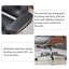Chaise d'ordinateur pivotante en cuir