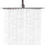 Pomme de douche fixe Rain