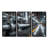 Monochrome Yellow Grey Industrial Pipeline III - Factories Wall Decor Set-886120705-886120697