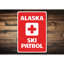 Plaque en aluminium Alaska-58289476