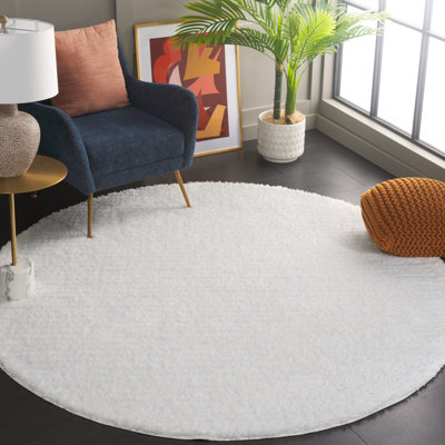 Tahoe Shag 651 Area Rug In Ivory