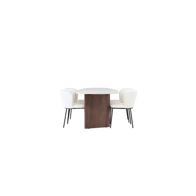 Weathers 4 - Person Dining Set