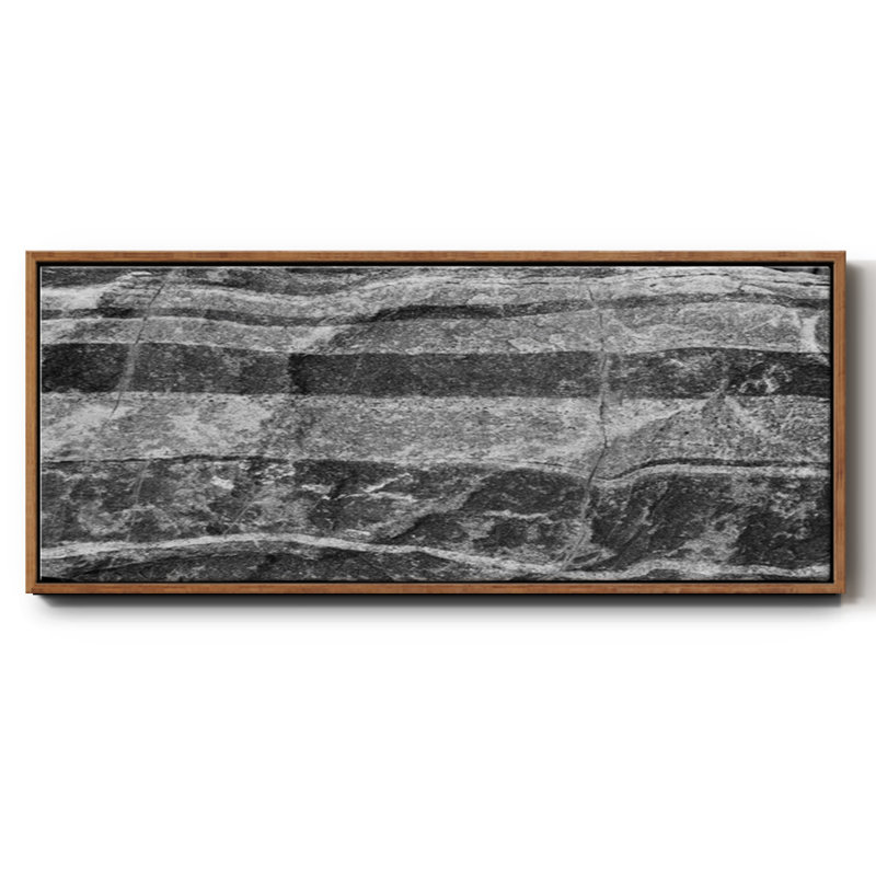 Found Textures XI- Framed Canvas