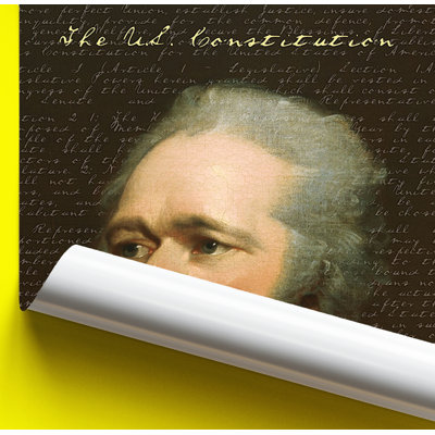  Officially Licensed Smithsonian - Hamilton Art Poster - 24 x 36 Inch - Decorative Print - Poster Paper - Ready to Frame