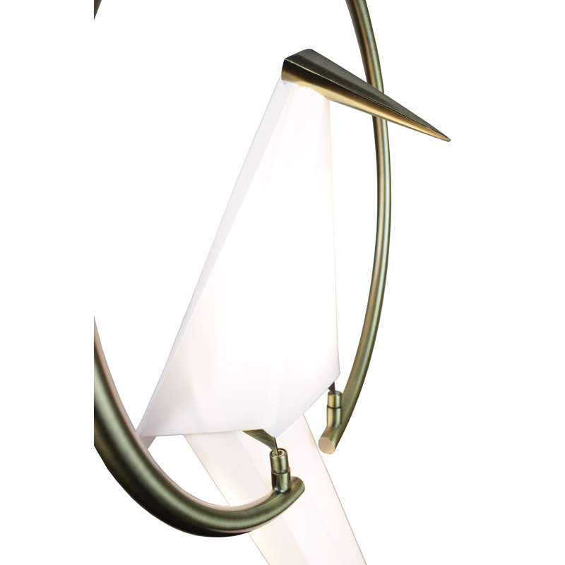 Luminaire suspendu géométrique 1 lumière à del uniques Gundelinda