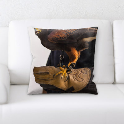 Microsuede Throw Pillow