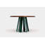 ARS Round Walnut Wood Dining Table-21385679-35181392-35181398