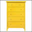 Commode Hammond, jaune-852896737