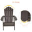 Chaise Adirondack Bergenfield-1308525531
