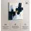 «Abstract Tides Blue Abstracts» par Art Remedy-110295124-110295127