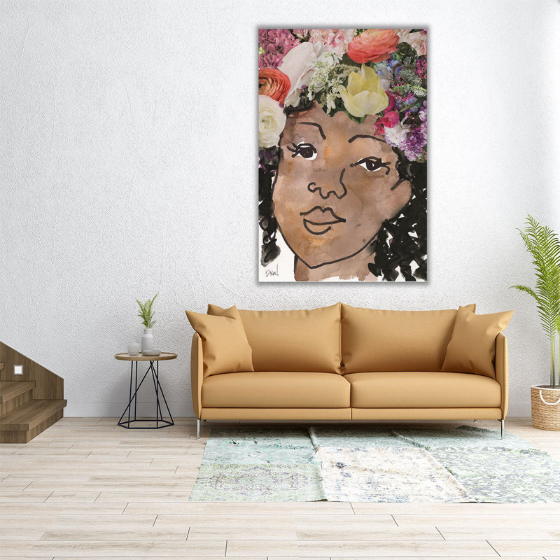 Sœurs II - reproduction d'art sur toile, H 36 po x l 24 po