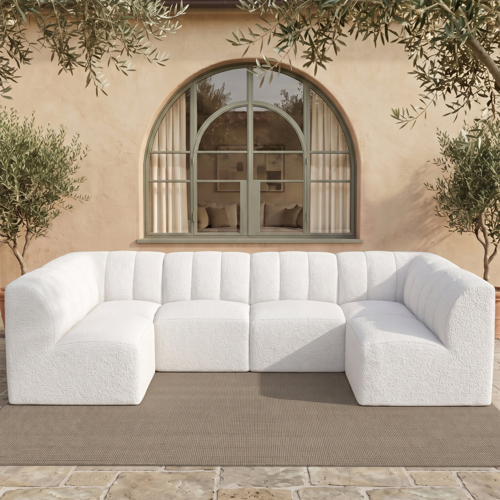 Praia 124" Sunbrella® Patio Sectional