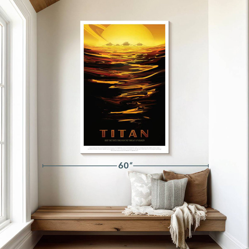 Oberle Titan Retro Print, 48" H x 32" W
