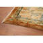 Tapis traditionnel floral à teinture végétale 11 x 20