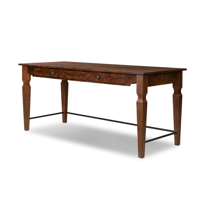 Galvin Desk-Walnut Burl