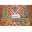 Tapis décoratif géométrique kilim 3 x 4
