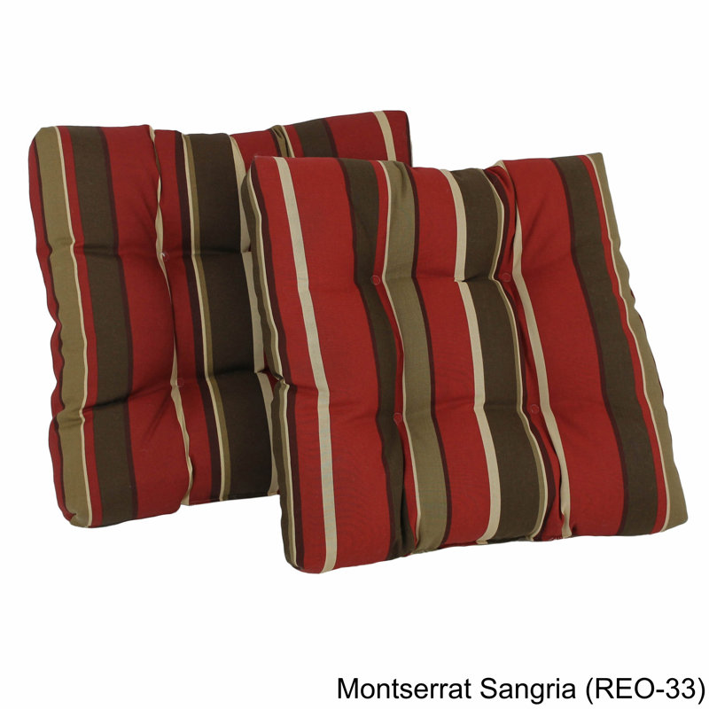 Coussin de siège Monserrat Sangria