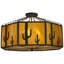 Hillier 8 - Light Semi Flush Mount