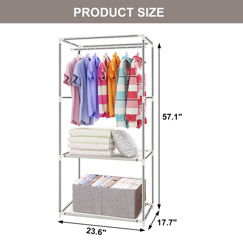 Marshawna Portable Wardrobe