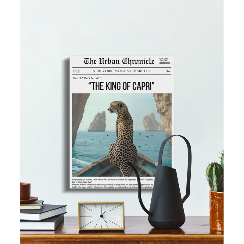 Hennen Wrapped Canvas Print Set, 8x10