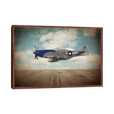 P51 Mustang - Print on Canvas