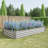Metal Raised Garden Bed, Rectangle Raised Planter For Flowers Plants, Vegetables Herb-993001665-993001671