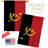 Double Sided 40'' H x 28'' W Polyester Flag Set
