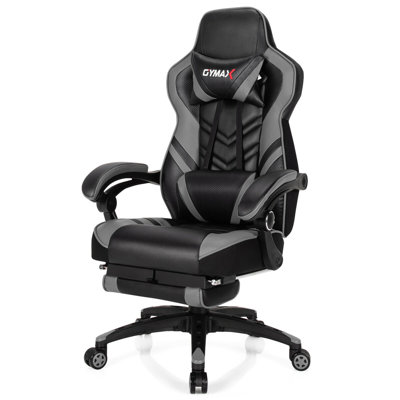 Chaise de bureau d'ordinateur de bureau Gymax