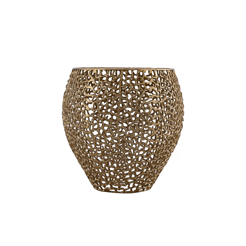 Table d'appoint Sleek Design, Doré