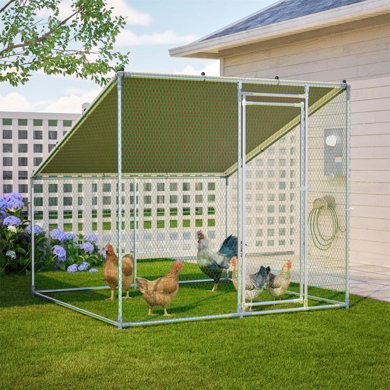 Cage à volaille toutes saisons avec cage imperméable et anti-UV