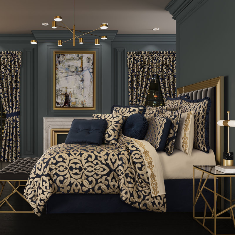 Biagio Queen 4Pc. Comforter Set, Queen Comforter + 3 Additional Pieces