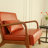 Ihar Faux Leather Accent Chair-1181930614