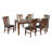 Apasra 4 - Person Extendable Four Leg Dining Set