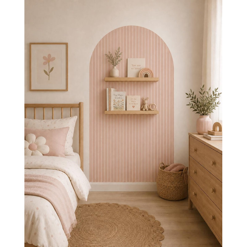 Adhésif décoratif 30 po, 45" H x 30" W, Pink