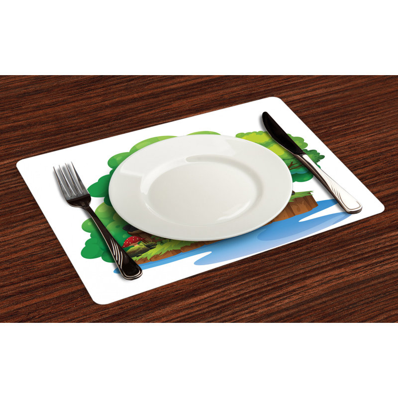 Polyester Kids Rectangle Placemat