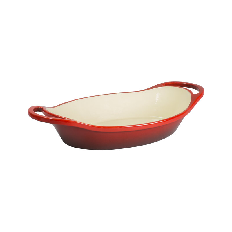 Casserole émaillée 2 pintes indigo, Rouge