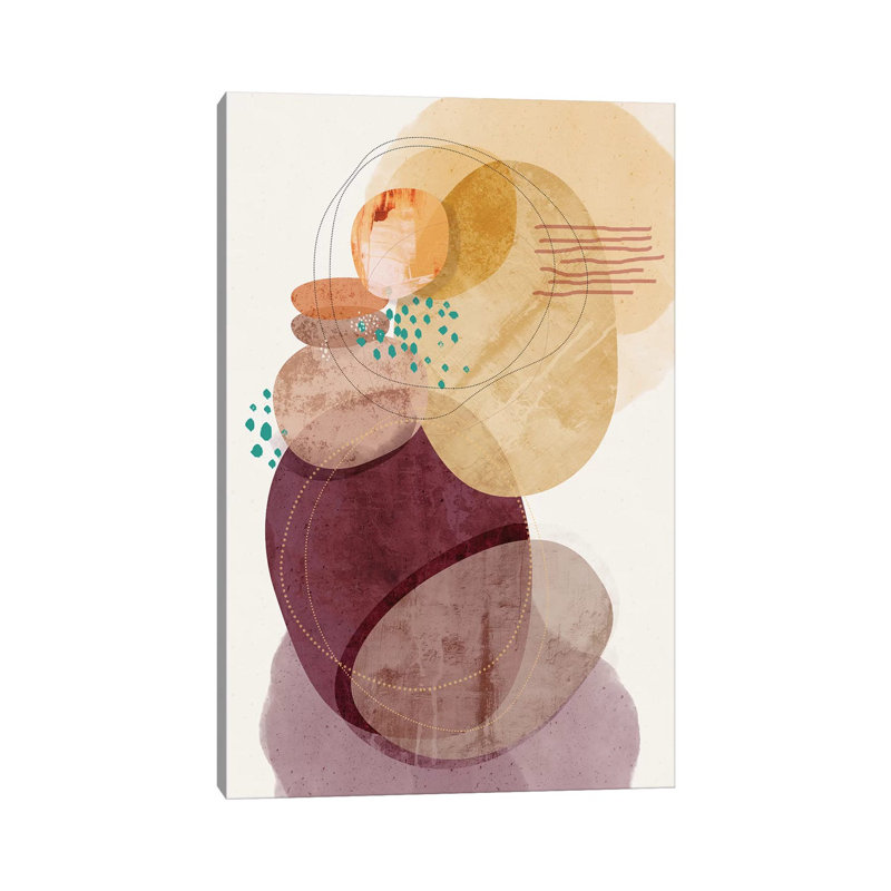 Rust - Painting on Canvas, 66.04cm H x 45.72cm W x 3.81cm D, Wrapped Canvas